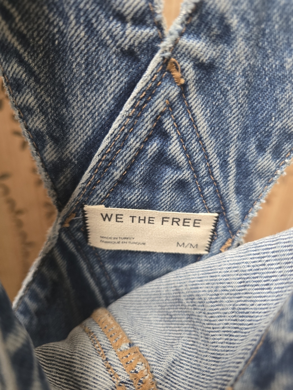 NWOT We The Free Good Luck Barrel Overalls ~Ultra Light Beam - Picture 11 of 14
